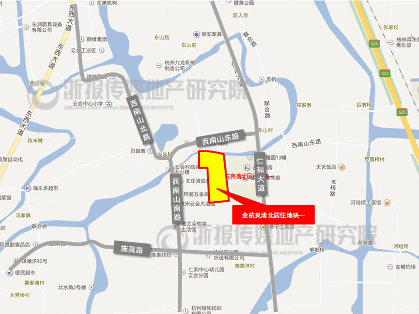 杭州仁和镇地图图片